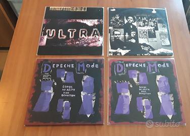Blocco vinili Depeche Mode prime stampe anni 90