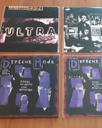 Blocco vinili Depeche Mode prime stampe anni 90