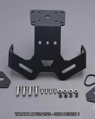 Portatarga corto YAMAHA MT125 2025 - 2026
