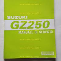 Suzuki Marauder GZ 250 1999 manuale officina ITALI