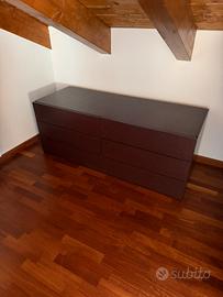 Cassettiera legno