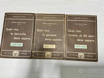 Libri antichi 1919 Raccolta Stall