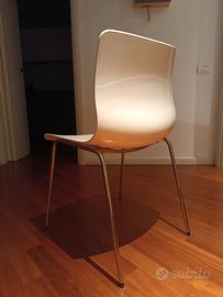 2 Sedie Ikea Erland bianco fuori produzione 