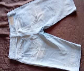 JEANS CORTO  CELESTE