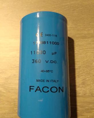 Condensatore FACON  audio valvolare
