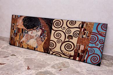 Quadro grande decorativo stile Klimt – moderno