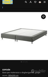 letto a doghe IKEA + materasso IKEA