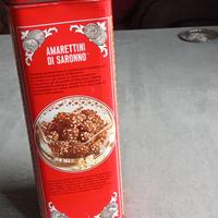 Scatola di latta vintage LAZZARONI
