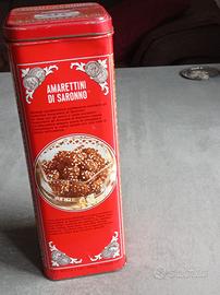 Scatola di latta vintage LAZZARONI