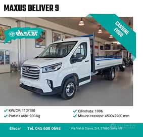 Maxus deliver 9 cassone fisso furgone