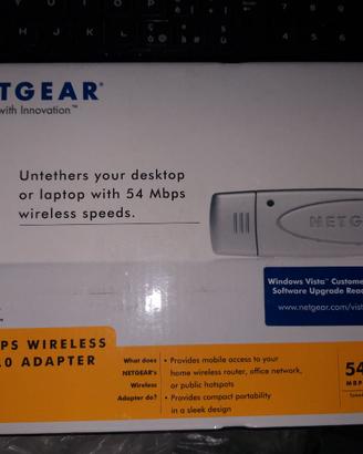 Netgear Wireless-G 54 USB 2.0 Adapter WG111