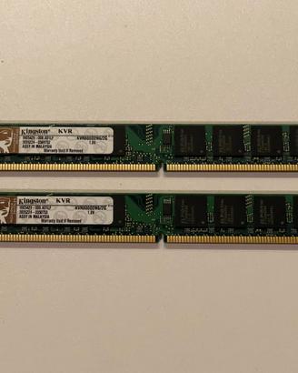 4GB RAM DDR2 Kingston (2x2GB 800MHz)