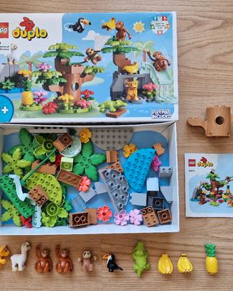 Lego Duplo 10973 + 10904 tema animali