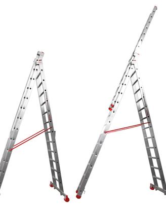 SCALA ALLUMINIO FARAONE  11+12+12 gr. 3,52/7,72MT