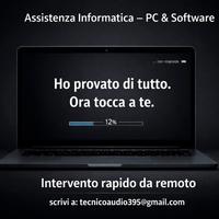 Tecnico informatico assistenza pc e software