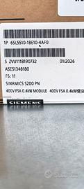 Siemens Sinamics S200 PN 6SL5510-1BE10-4AF0 400V 