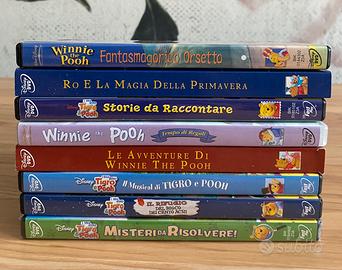 Lotto 8 DVD Winnie The Pooh Disney