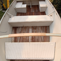 Caccia pesca alluminio Yamaha 20cv 4t carrello
