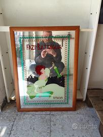 quadro vintage pubblicità Fazi Battaglia 
