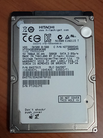 Hard disk Hitachi 500gb 2,5"