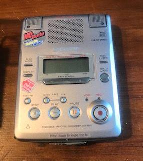 mini registratore  Sony mod MZ - B 50