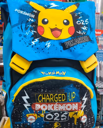 Zaino Scuola Seven Sdoppiabile Big Pokémon #025,