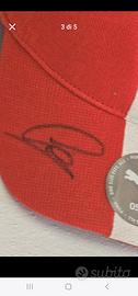 Cappellino Ferrari autografato Hamilton F1