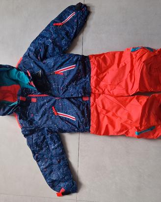 Tuta sci intera bambina 2/3 anni