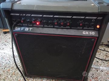 AMPLIFICATORE CHITARRA 50 W FBT GX50
