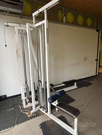 Lat machine + pulley/ercolina