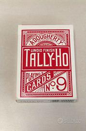 Mazzo di carte Tally-Ho finitura "Linoid FInish"
