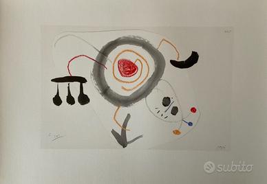 Joan Mirò Litografia