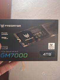 Predator GM7000 PCIe 4.0 M.2 SSD 4TB