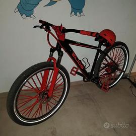 wheelie bike rossa - bici ragazzo tra 11 e 15 anni