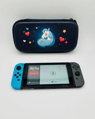 Nintendo Switch V2 Originale Testata Con Custodia