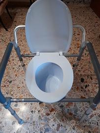 sedia wc per disabili