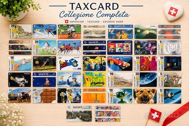 Collezione Taxcard svizzere originali