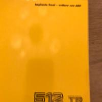 Libretto impianto freni Ferrari 512 TR