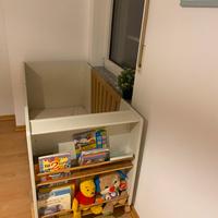 Lettino in legno Vertbaudet 60x120 con materasso