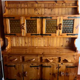 Credenza in Pino di Svezia legno vero