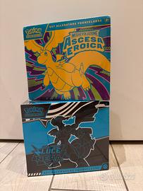 Set Allenatore Pokemon Ascesa Eroica e/o Luce Nera