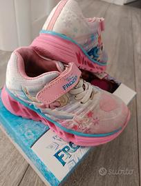 scarpe Frozen con luci