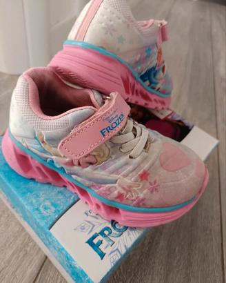 scarpe Frozen con luci