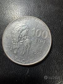 Moneta 100 lire 1979