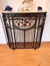 Copri termosifone in ferro battuto