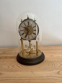 Orologio da tavolo Hermle Quartz Anni 80 pendolo