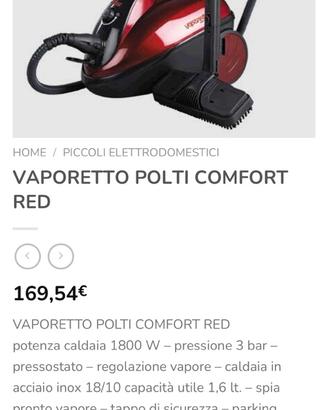 VAPORETTO POLTI COMFORT COME NUOVO