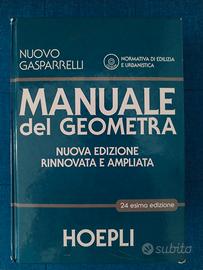 Libro "Manuale del geometra"