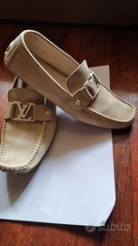 Mocassini Louis Vuitton pelle scamosciata - Tg. 44