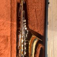 Sax soprano curvo vintage Borgani